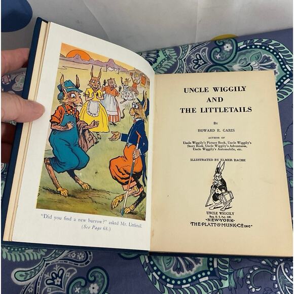 1942 Uncle Wiggily And The Littletails  y Howard R. Garis - Picture 9 of 13